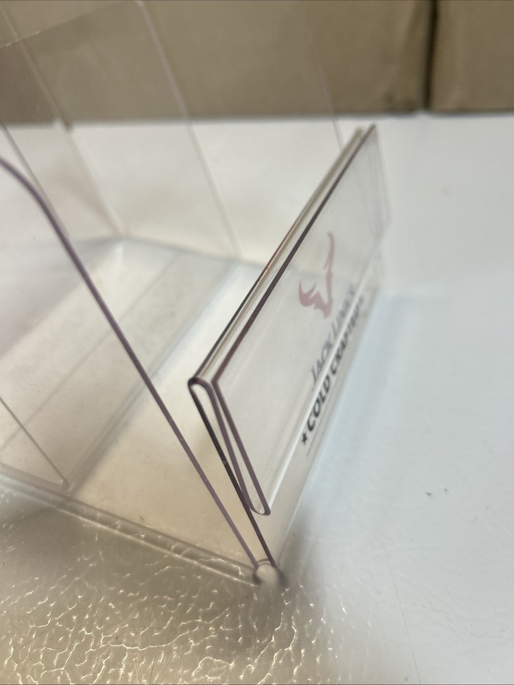 NEW IN BOX Jack Links Cold Crafted Acrylic Display, Short, 2 sections