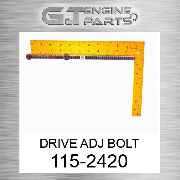 115-2420 DRIVE ADJ BOLT fits CATERPILLAR (Surplus Open Box)