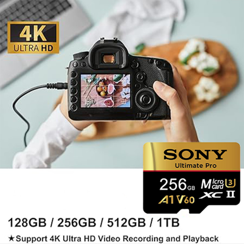 2TB Micro SD Card SDXC Flash Memory A1 U3 4K High-Speed for Smartphone Tablet PC