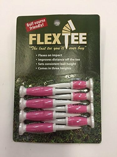 Flex Tees Golf Tees, 8-tees, ALL PINK . NEW