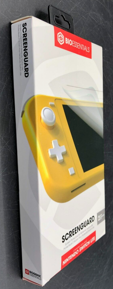 BIOESSENTIALS Nintendo Switch Lite Screen Protectors 2 pack *NEW, SEALED*