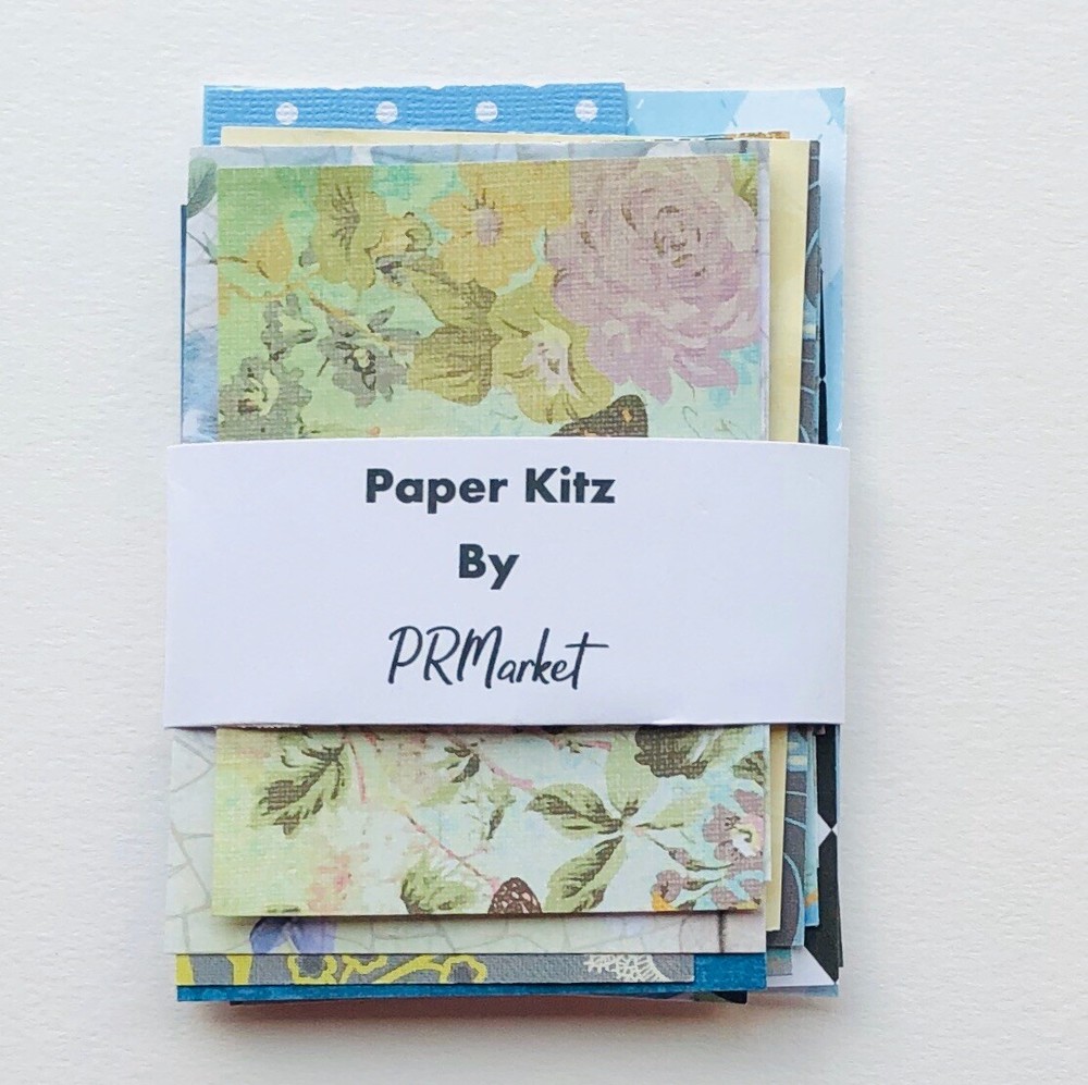 2 Sets Paper Kitz Scrapbook Papers. Each Set 25 Papers For Craft Projects
