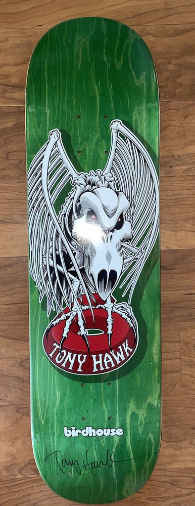 Tony Hawk signed Birdhouse Skateboard Deck With Proof