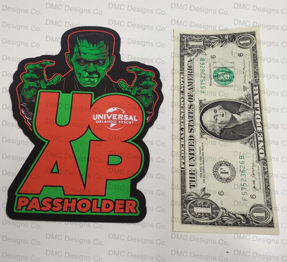 Frankenstein UOAP Passholder Magnet, Aftermarket