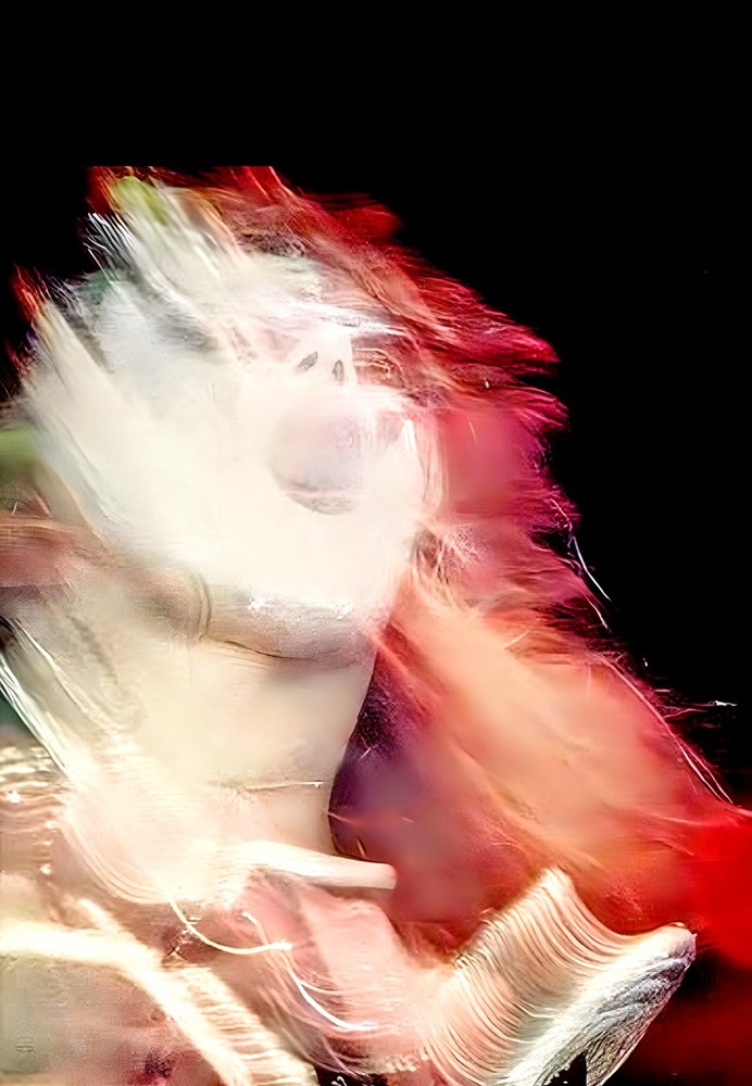 11x17 Kiss Ace Frehley Poster Space Man Motion Blur Photography