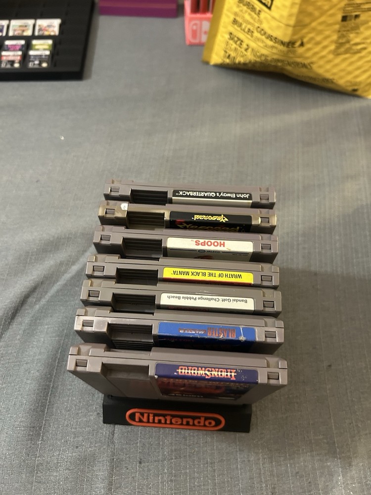 NES Game Holder/ Display Stand
