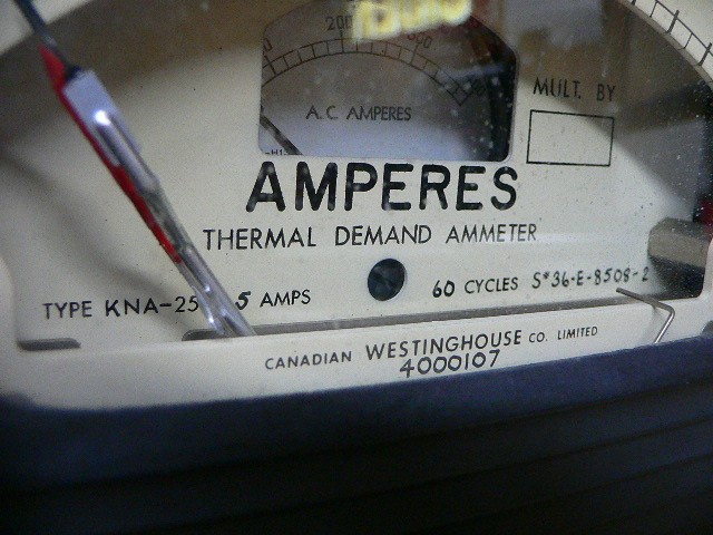 Westinghouse Type: Kna-25, S#36-E-8508-2 Analog Meter