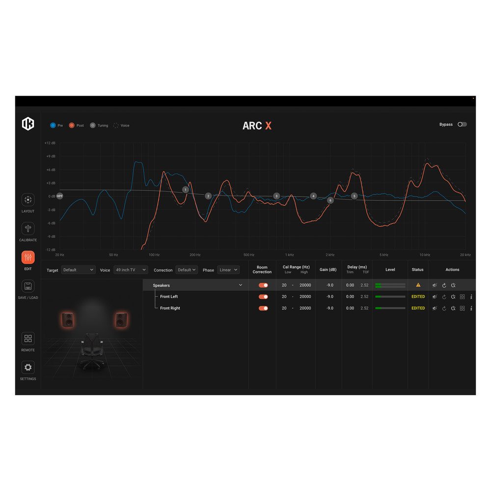 IK Multimedia ARC X Room Correction Software w/Mic - Open Box