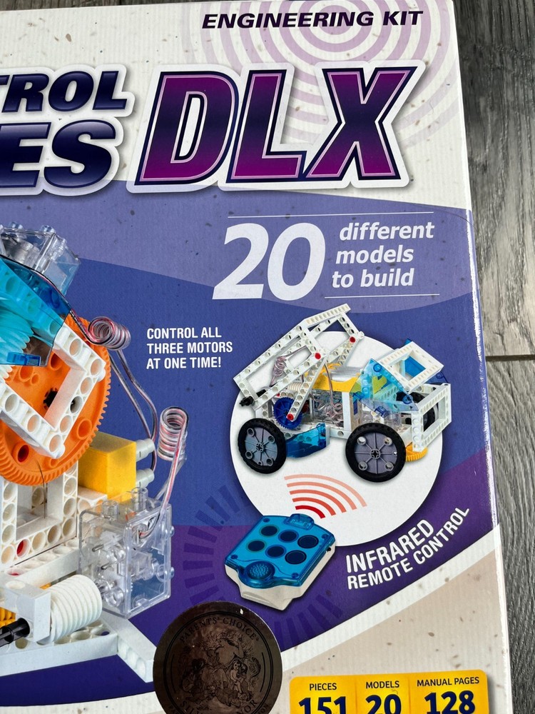 182 PC Thames & Kosmos Remote-Control Machines DLX Engineering KIT 20 Models New