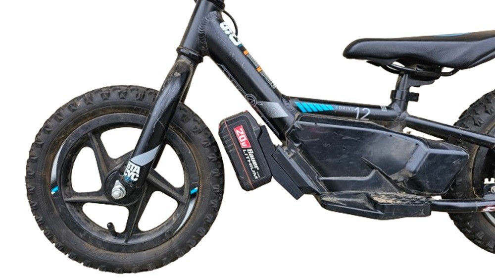 Stacyc Style Battery Adapter for Dewalt and Bauer 20v Batteries