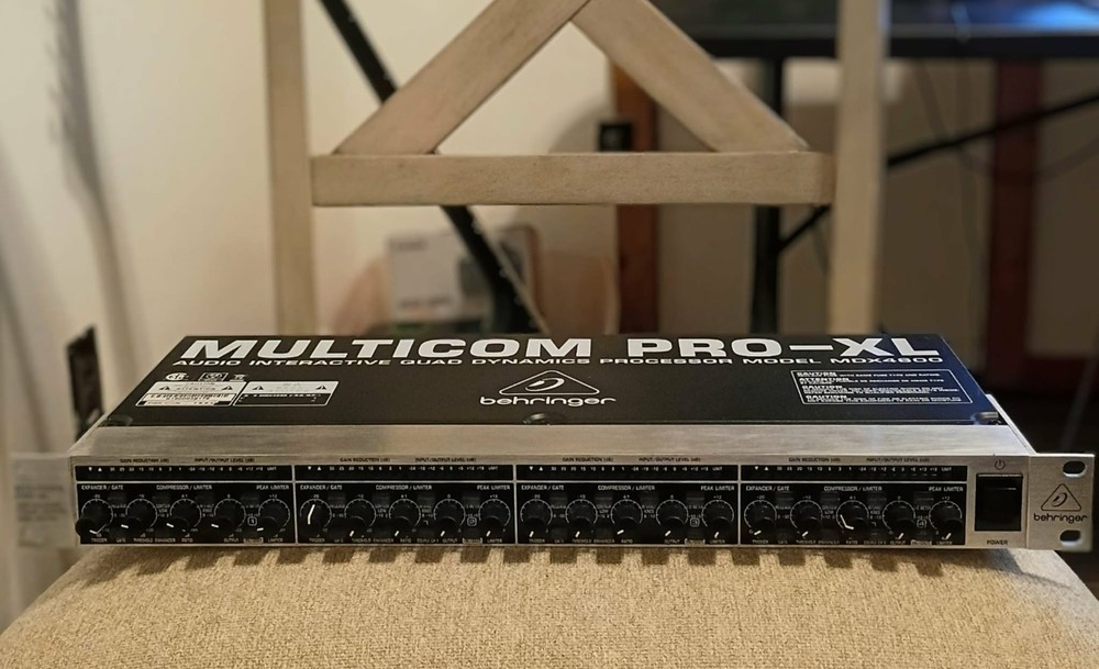 Behringer Multicom Pro-XL MDX4600 Audio Interactive Quad Dynamics Processor