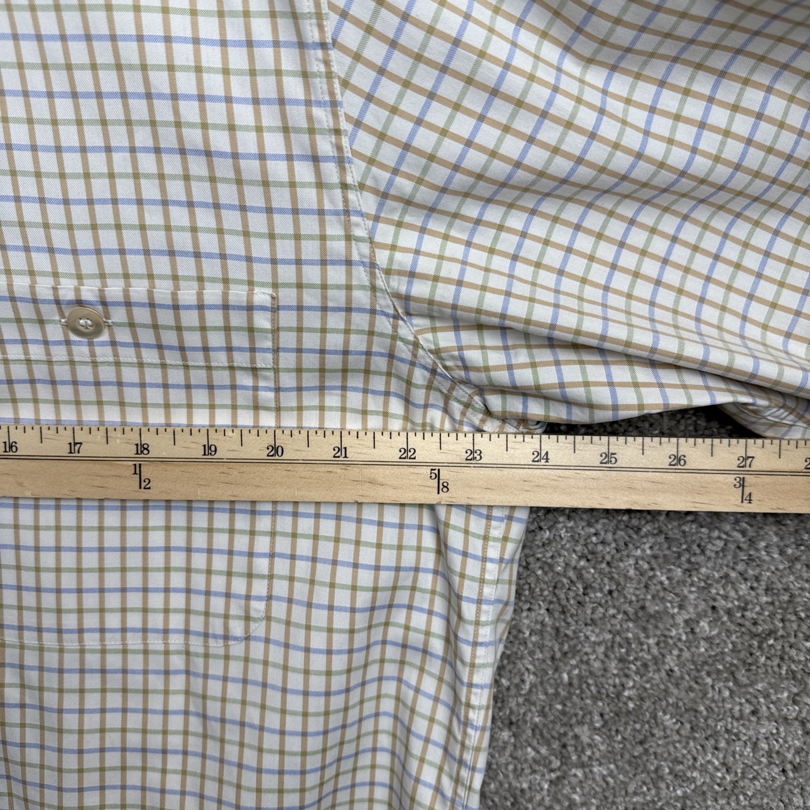 Ermenegildo Zegna Beige Button Up Shirt Men’s Medium Italy