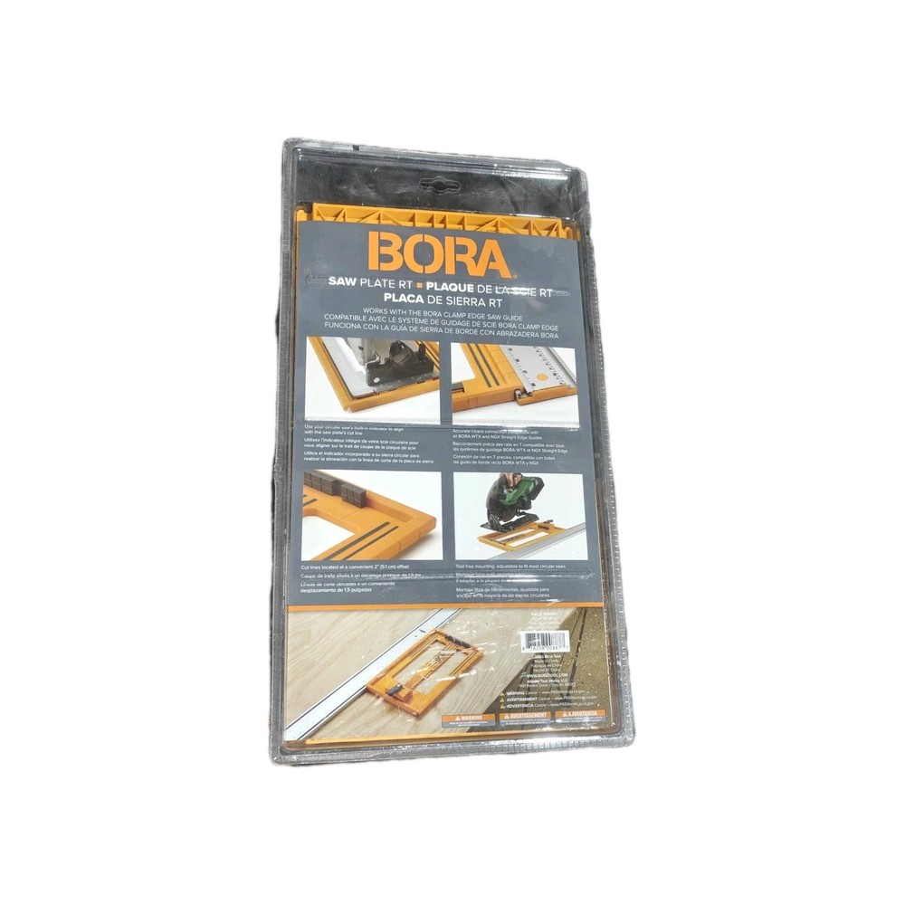BORA NGX Saw Plate RT Circular Saw Guide Tool Quick Lock Adjustable System NEW
