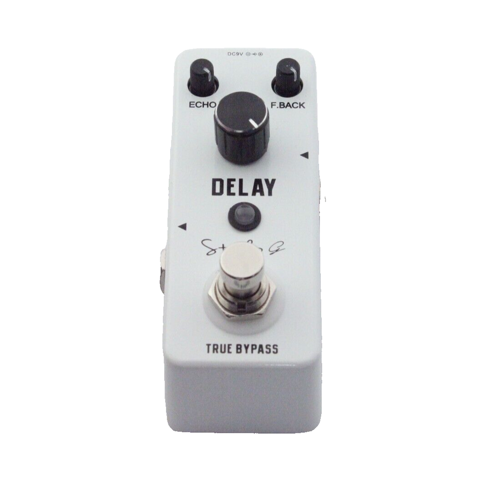 STUDIO G MINI DELAY Effects Pedal ECHO & F.BACK TRUE BYPASS - DC9V - 300 Series