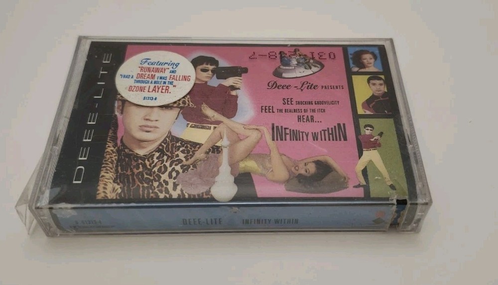 Rare! Sealed DEE LITE "Infinity Within" Cassette Tape 1992