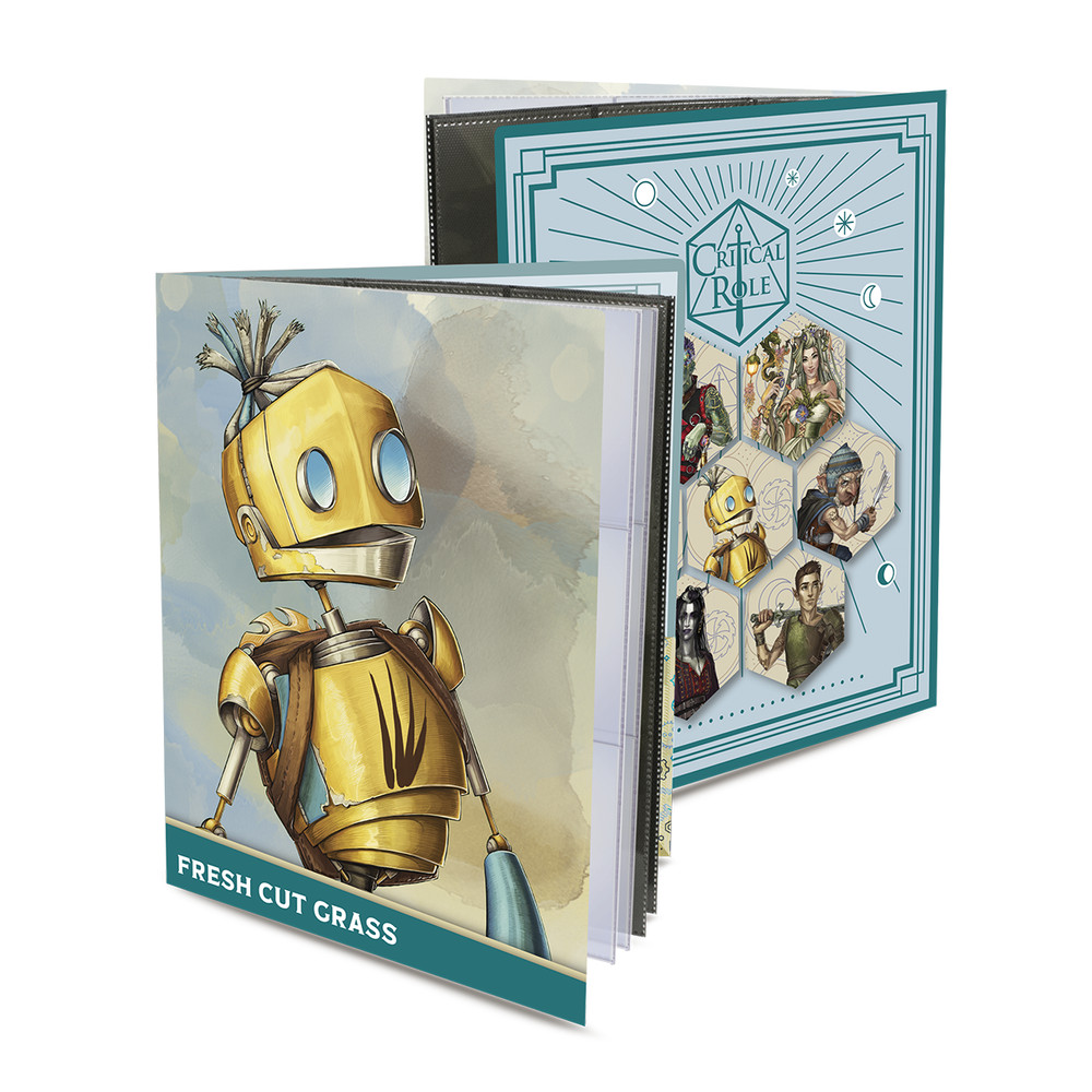 Critical Role Bells Hells Fresh Cut Grass RPG Folio with Stickers