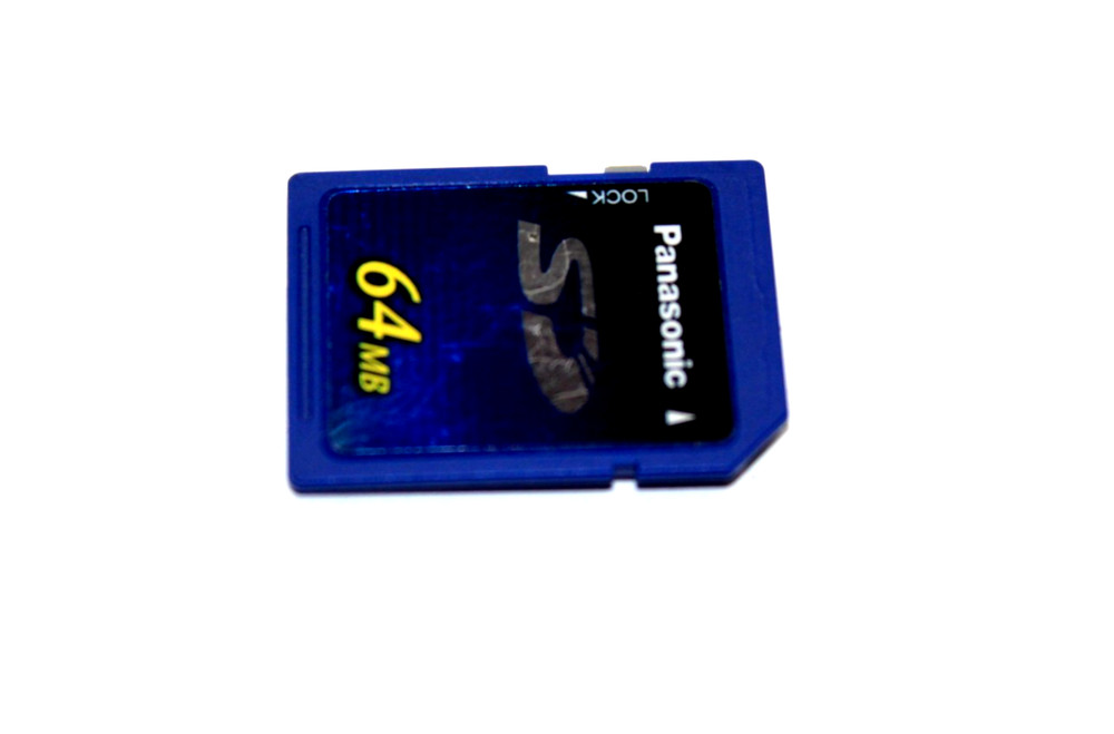 Panasonic 64MB MEGABYTE SD Camera Memory Card Working