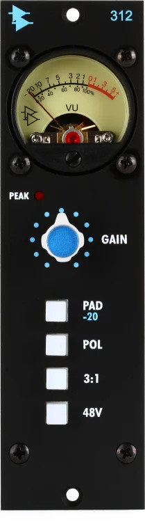 API 312 500 Series Microphone Preamp