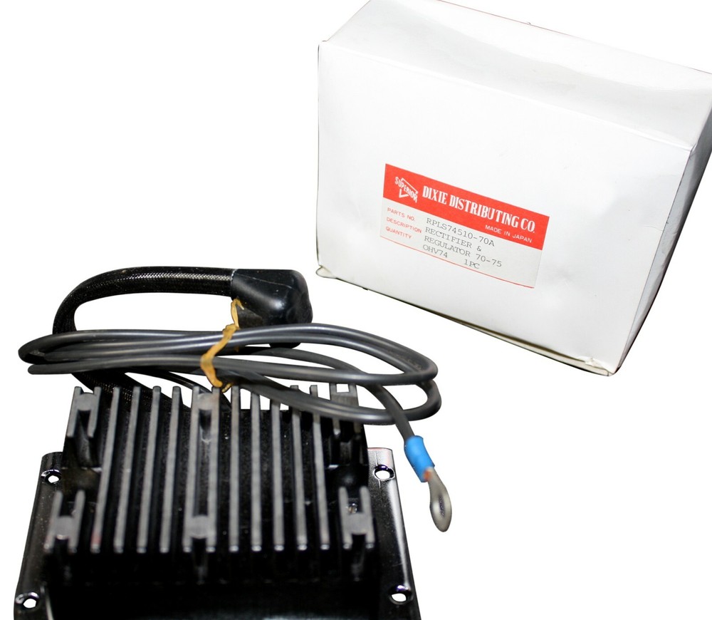 Superior Dixie 74510-70A 12V Voltage Rectifier Regulator Harley Davidson FL & FX