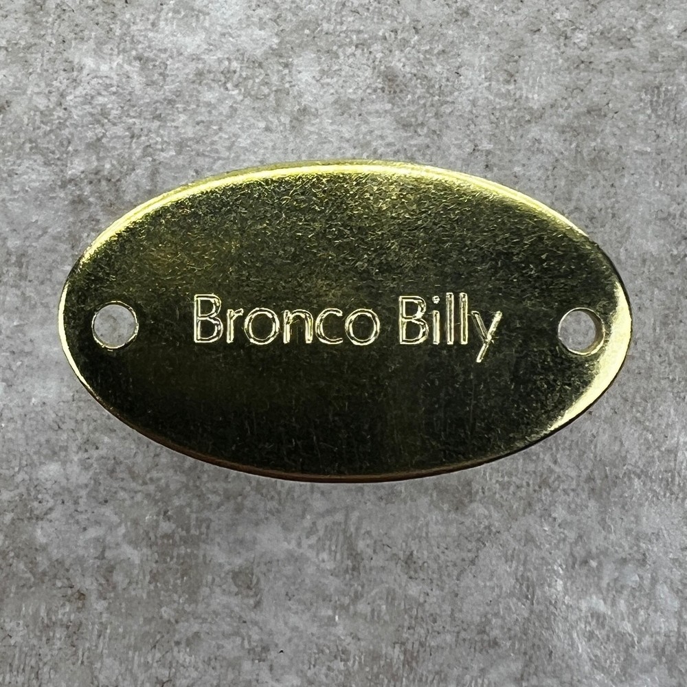 Custom Engraved Tags Personalized NAME PLATE Tags ID Tag BRASS RUSTIC OVAL MINI