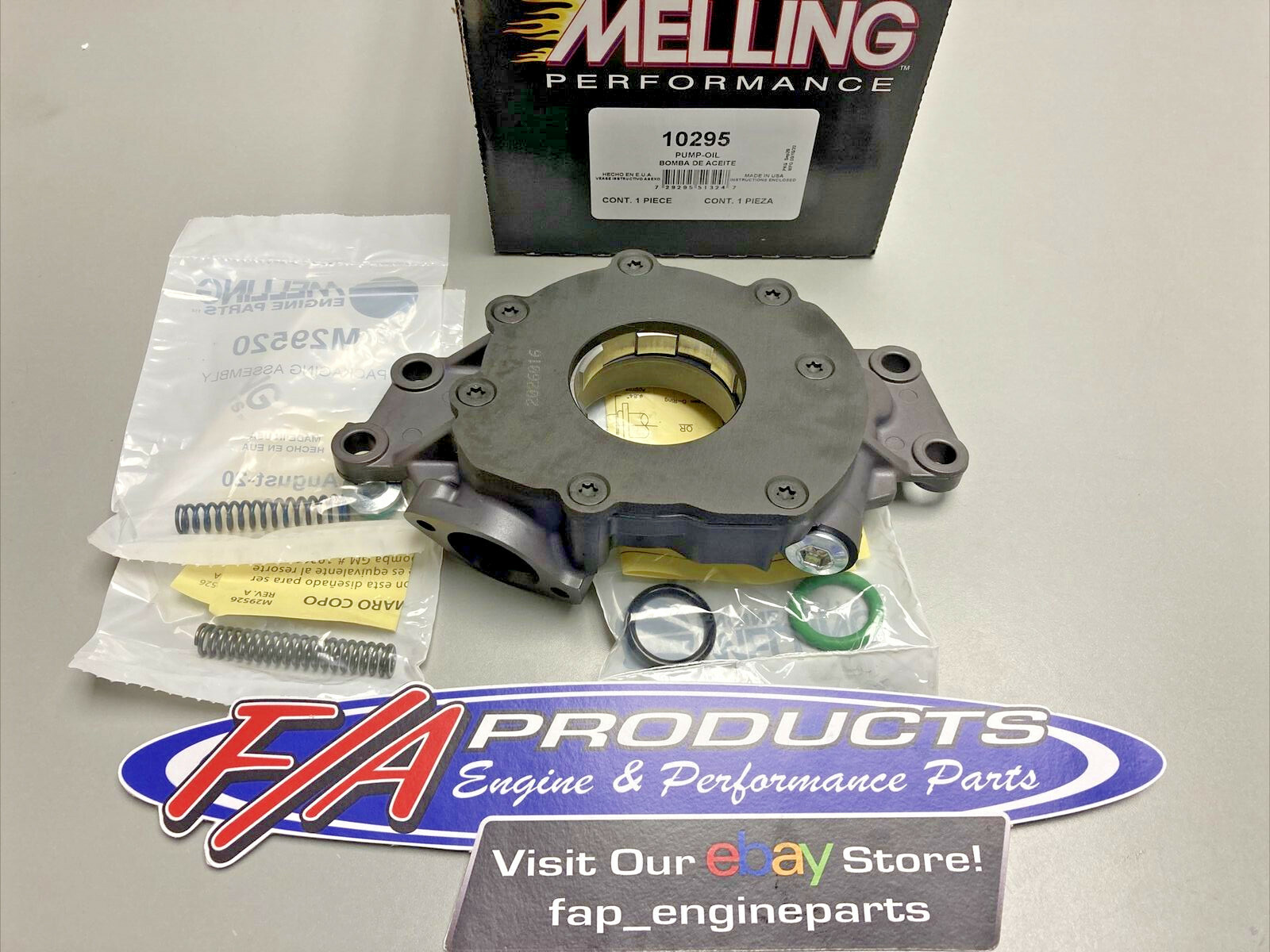 Melling M Select 10295 CHEVY LS LS1 LS2 LS3 High Pressure Performance Oil Pump