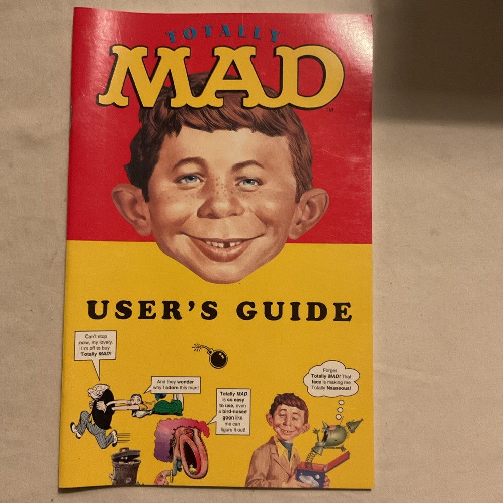 Totally Mad Users Guide (1999, Borderbund)