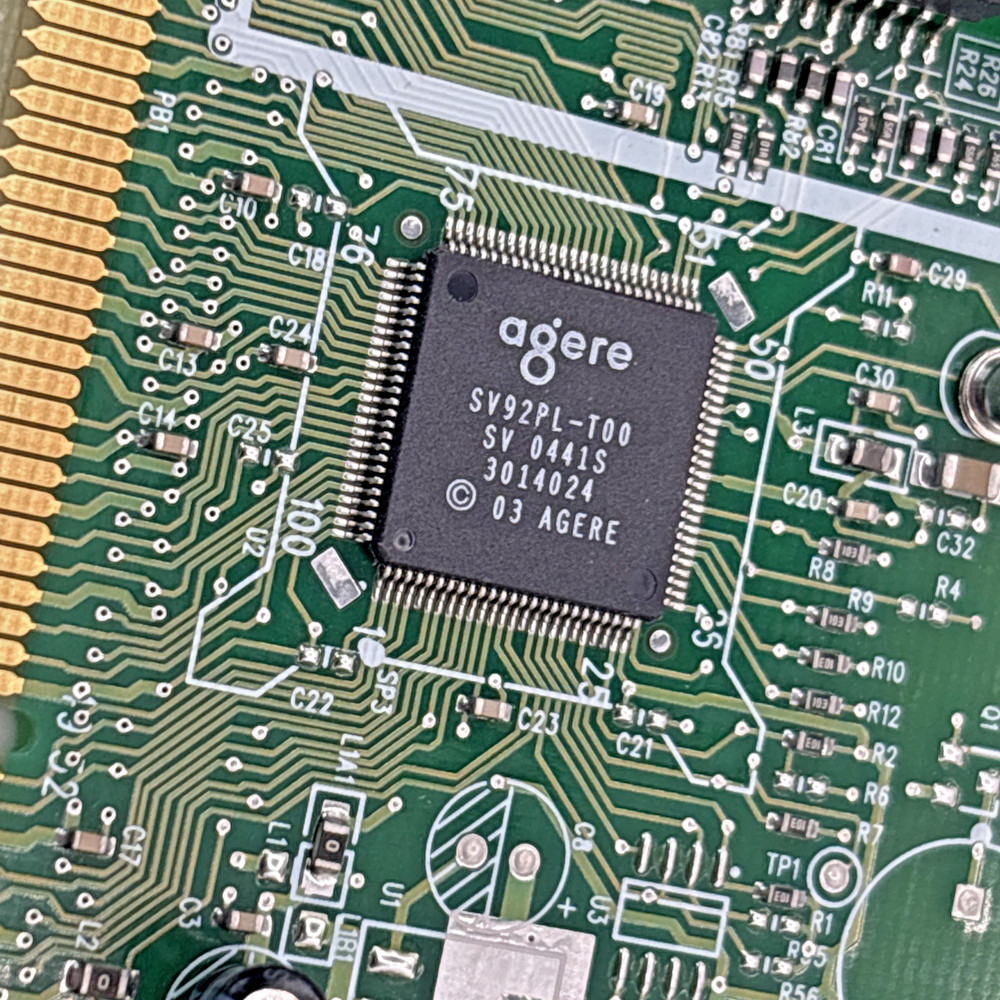 HP Pavilion PC Modem P/N 5187-5216 Agere Systems Computer PC CPU Works