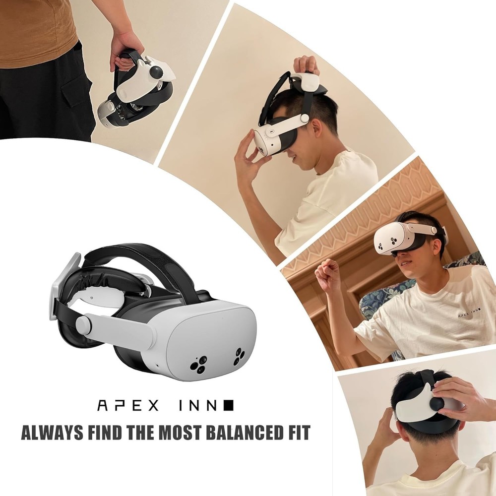 Comfort Head Strap Compatible with Meta Quest 3S Accessories