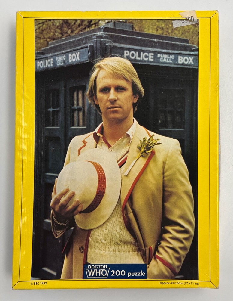 VINTAGE 1982 DOCTOR WHO WADDINGTONS 200 PC PUZZLE