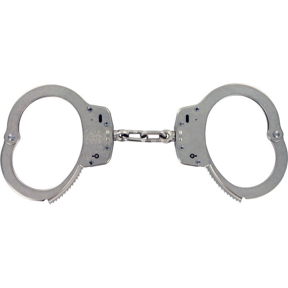 Smith & Wesson Model 100-1 Handcuffs, Nickel