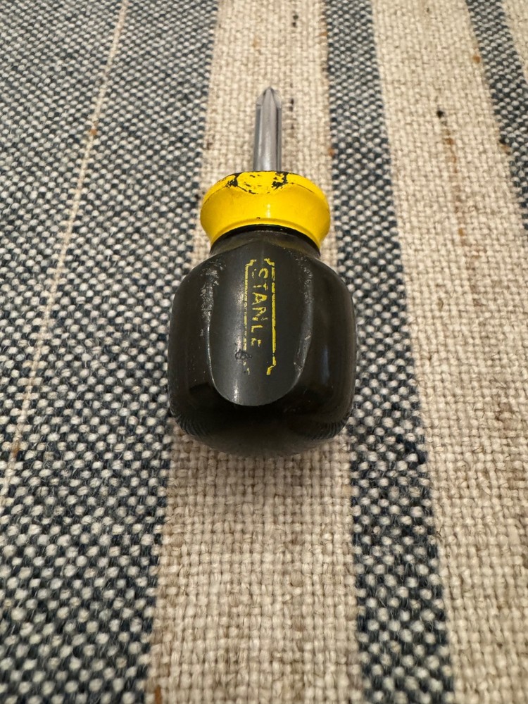 Stanley Workmaster 65-312 Stubby #2 Phillips Screwdriver USA Vintage