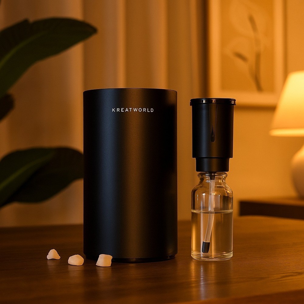 Waterless Essential Oil Diffuser, Portable Aromatherapy Diffuser, Scent Machine