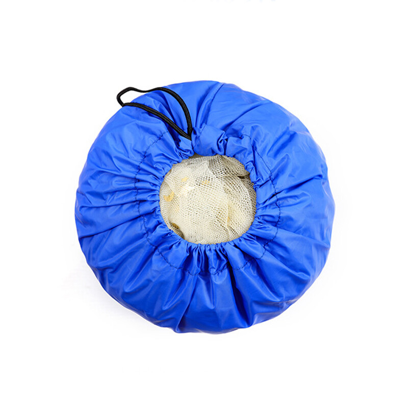 Nylon Drawstring Lightweight Down Jacket Storage Bag Outdoor Travel Portable