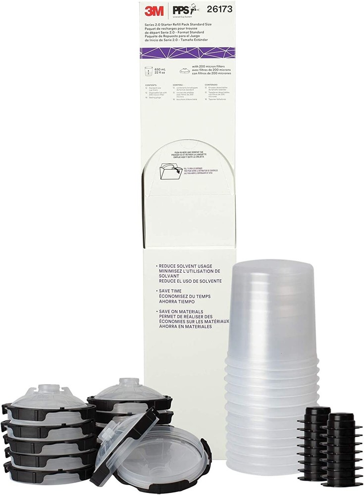 3M 26173 Spray Cup System Kit,22 Fl. Oz.