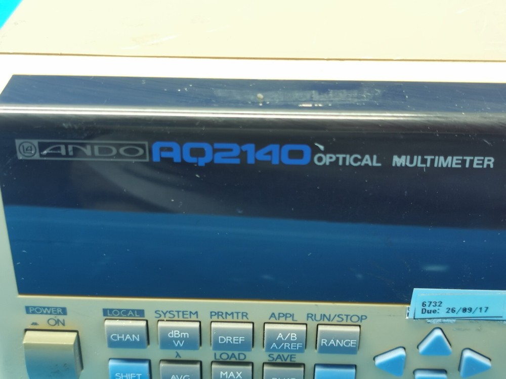 ANDO AQ2140 Optical Multimeter with AQ2733 Sensor Unit