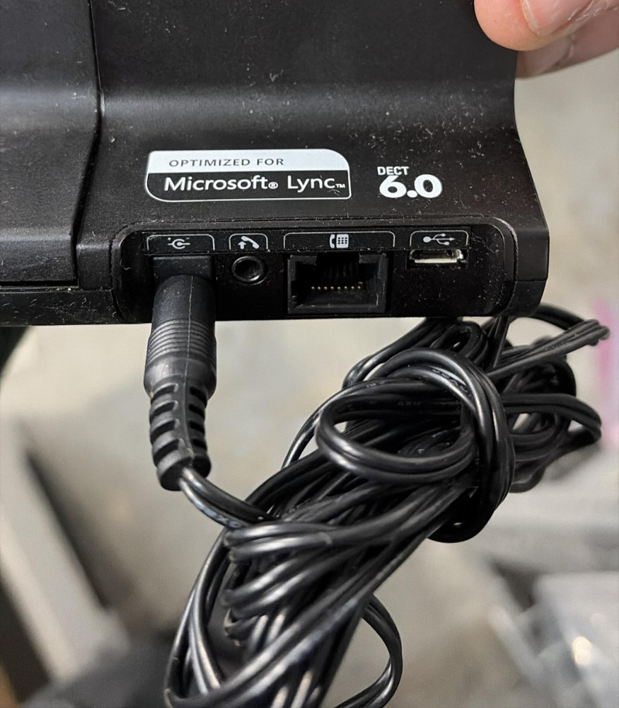 Plantronics WO2 Charging Base ac Adapter WH500 Wireless Headsets Tested Working