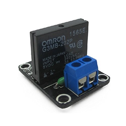 4pcs 5V 1 Channel High Level Solid State Relay Module DC Control AC 240V 2A