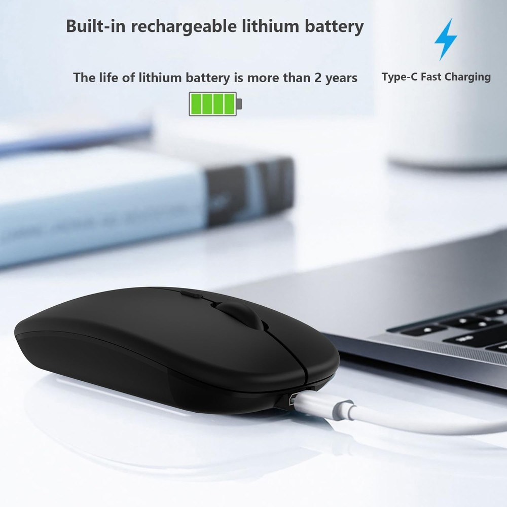 Wireless Bluetooth Mouse for Apple iPad iPhone MacBook Android Samsung Tablet Ph