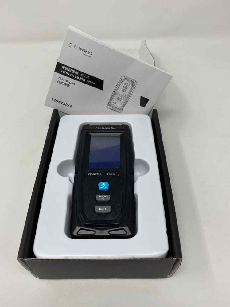 Erickhill Emf Meter, Rechargeable Digital Electromagnetic Field Radiation Detect