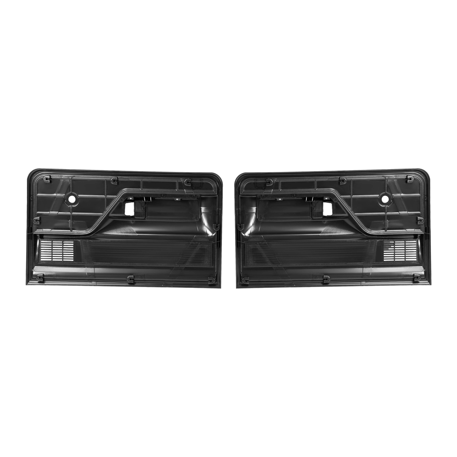Interior Door Panel & Door Handle Kit For Ford F-Series Bronco Truck 1973-1979
