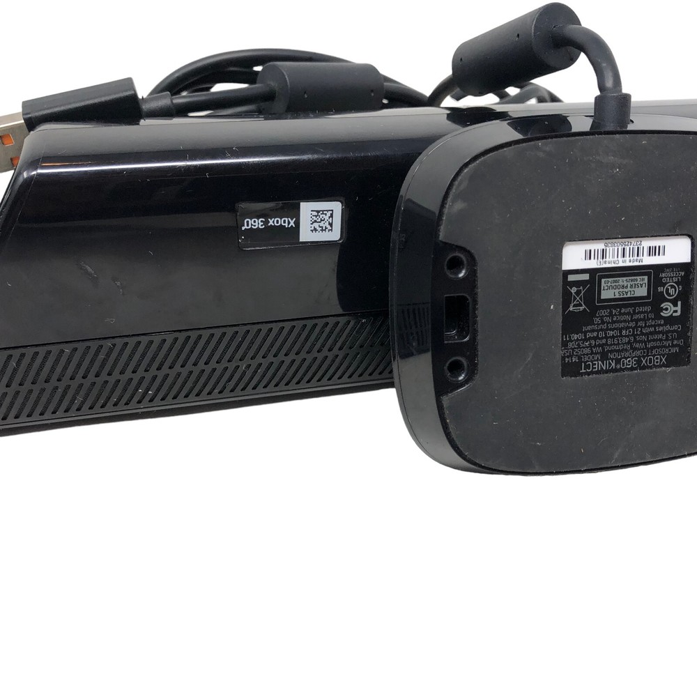 Official Microsoft Xbox 360 Kinect Motion Sensor Bar Black