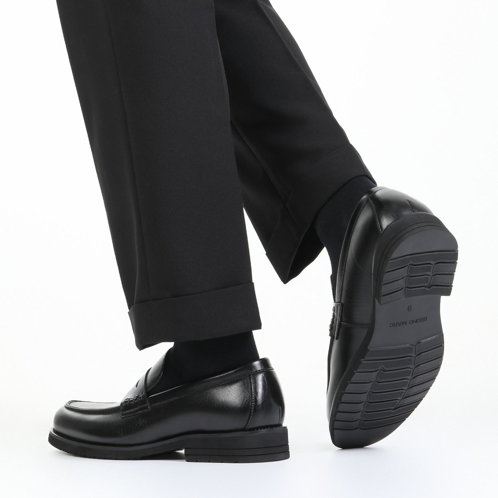 Men Loafer Shoes Dress Shoes Slip-on Penny Business Formal Shoes Size