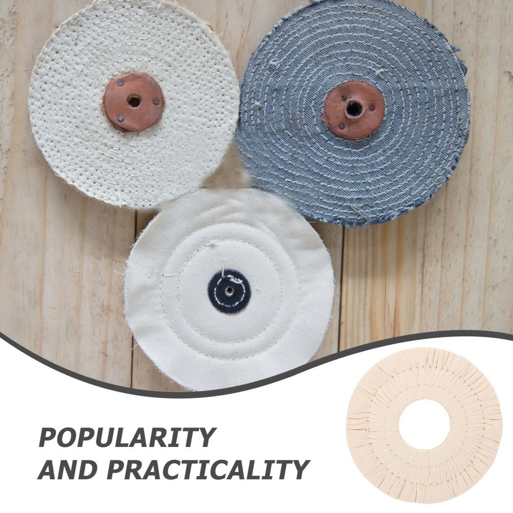 Buffing Pads Edge Banding Machine Part Buffer Wheel Polishing Cotton