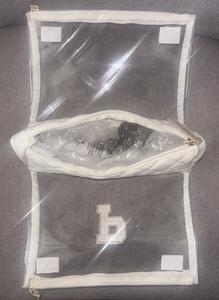 Primark Tri Fold clear Makeup Bag