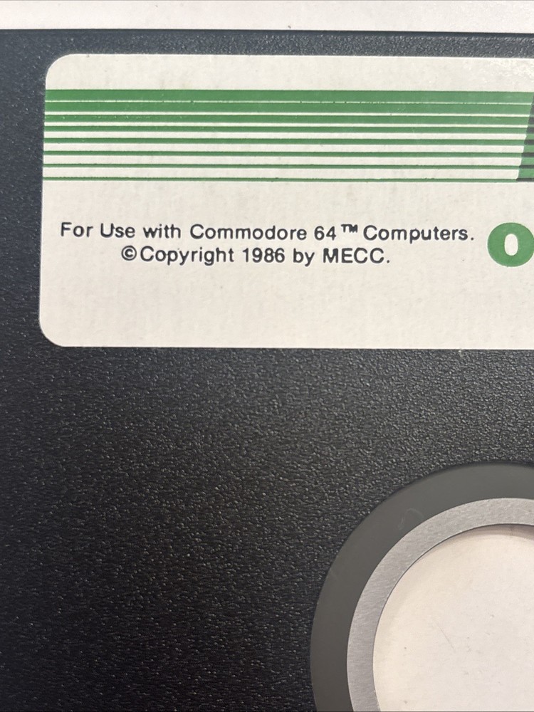 Odell Lake Commodore 64 MECC 1986 Floppy Disk