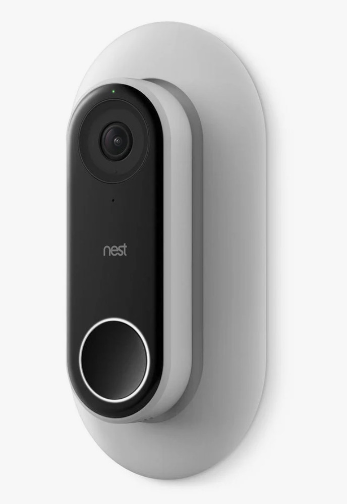 Elago Wall Plate For Google Nest Hello - White