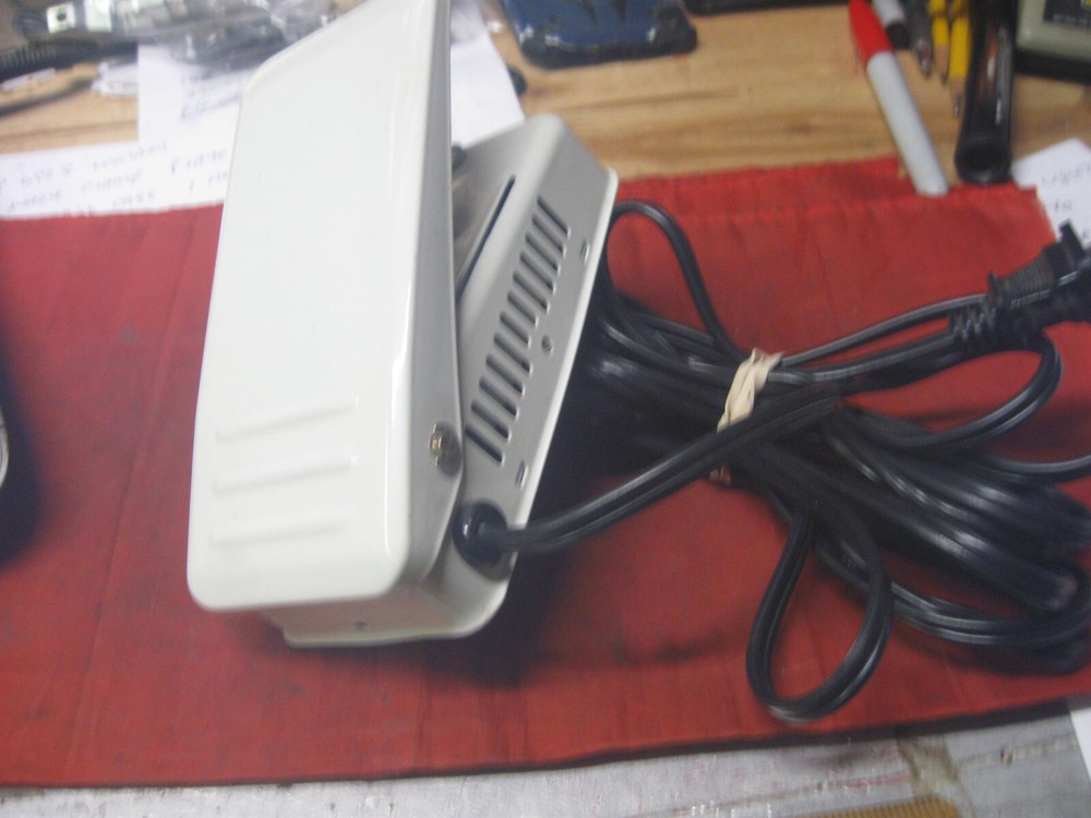 WHITE 4041 Sewing Machine Foot Pedal Controller Vintage