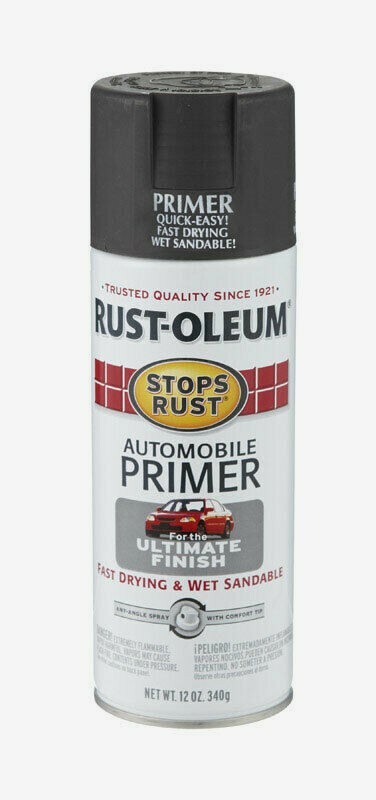 Rust-Oleum Stops Rust AUTOMBILE PRIMER Ultimate Finish DARK GRAY Fast 2089-830