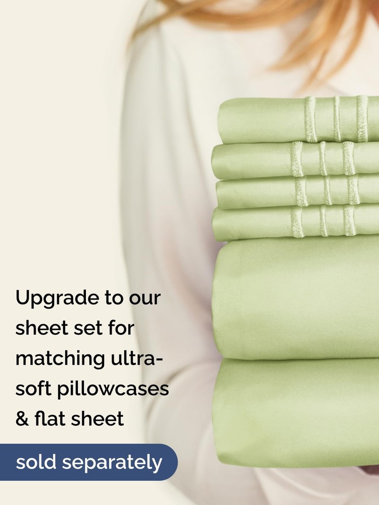 Extra Deep Split King Fitted Sheet - Hotel Luxury Single Fitted Sheet Only - ...