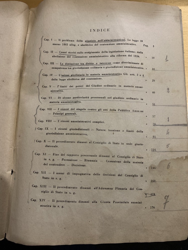 RAFFAELE REMAINS ADMINISTRATIVE JUSTICE NOTES UNIVERSITY ASTER BARI 1944-45